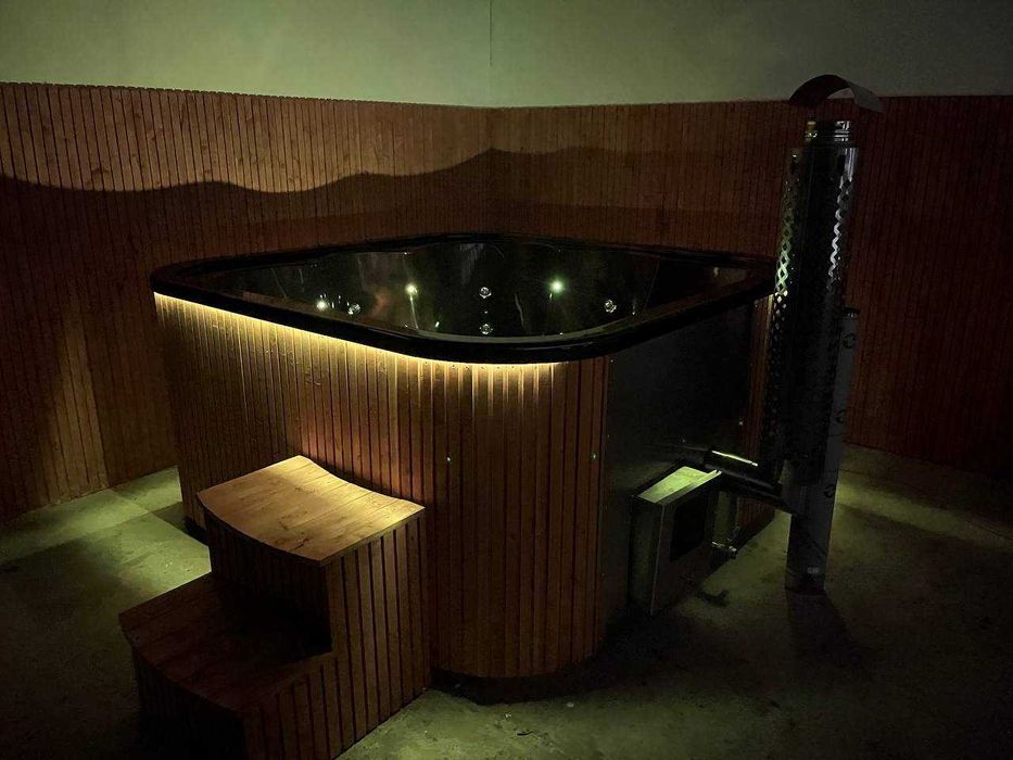 AKRYLOWA balia ogrodowa klasy premium jacuzzi fińska bania wanna SPA
