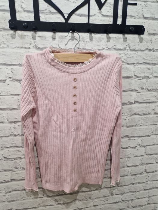 Sweterek różowy nowy