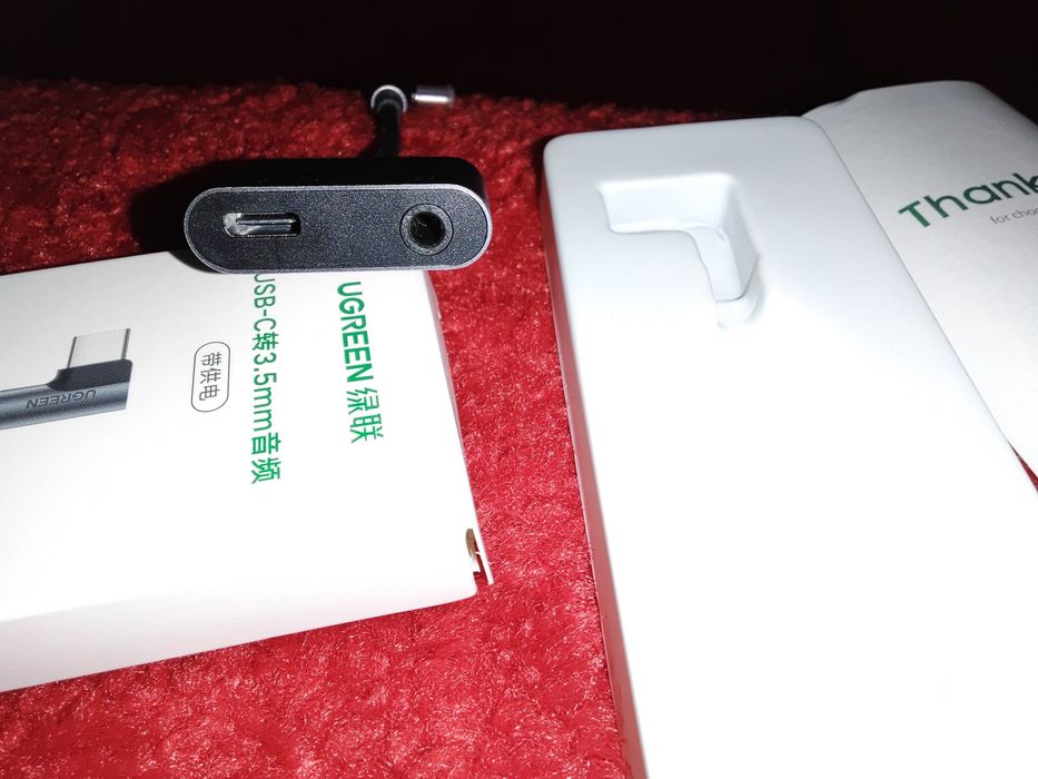 Ugreen USB C та 3.5mm аудіо адаптер