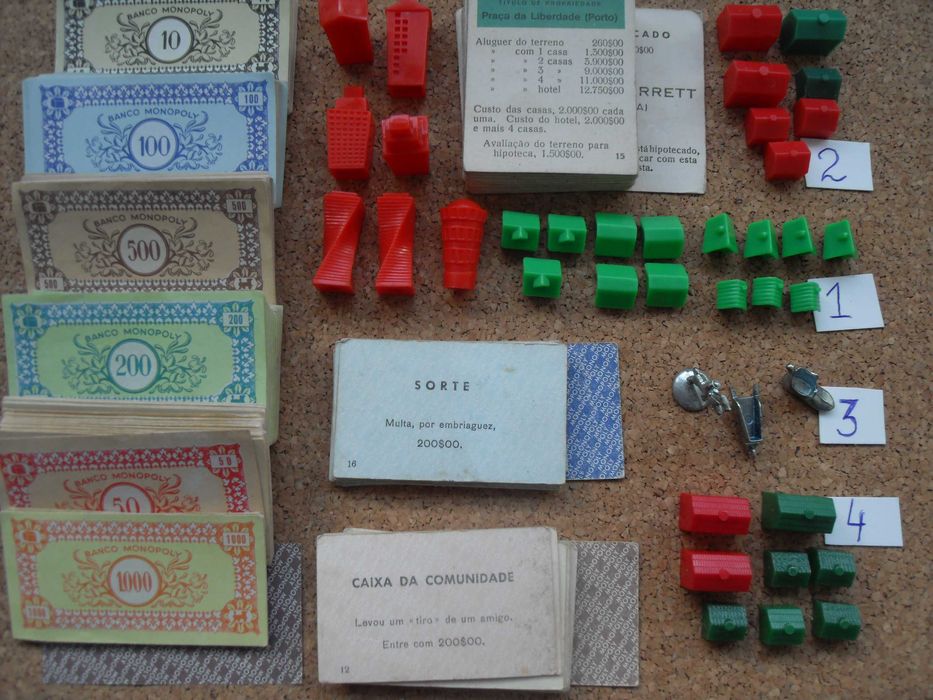 Jogos Majora e outros antigos (Peças soltas)