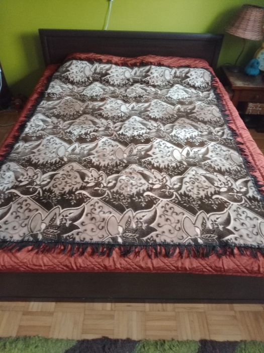 Dywan narzuta kapa PRL rozmiar 138x181