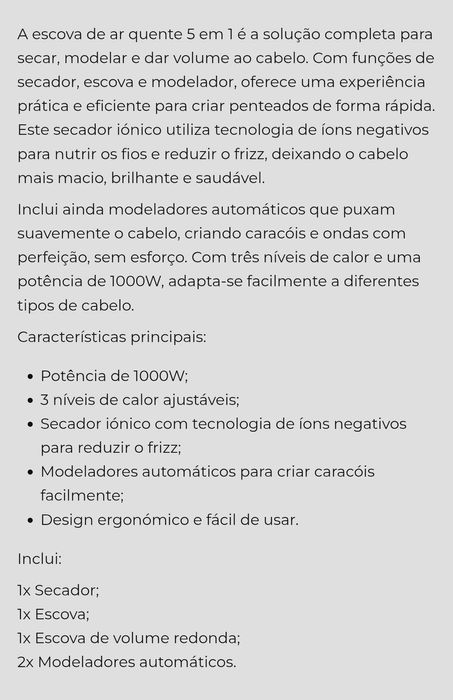 Modelador de Cabelo !!NOVO!!