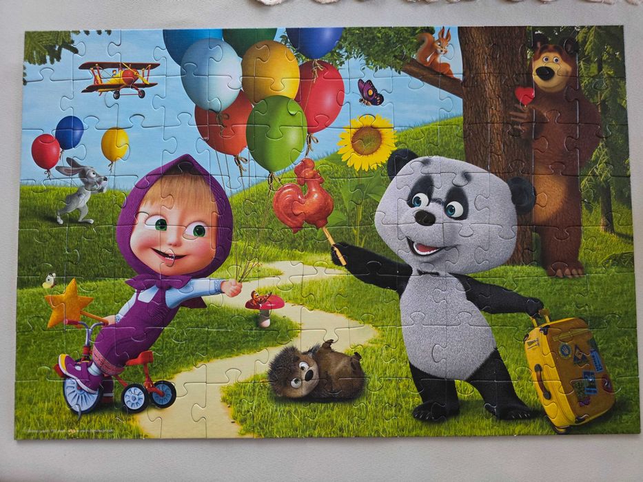 Puzzle Trefl Masha i Niedźwiedź 100 szt. 5+