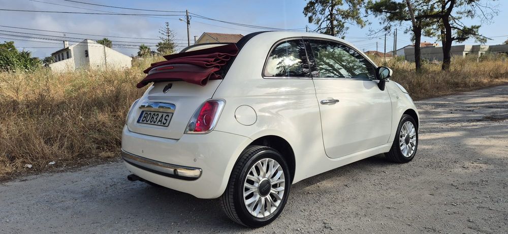 Fiat 500 Cabrio 1.2i Lounge de 2014