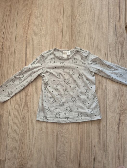 Bluzka króliczki miffy H&M r. 92