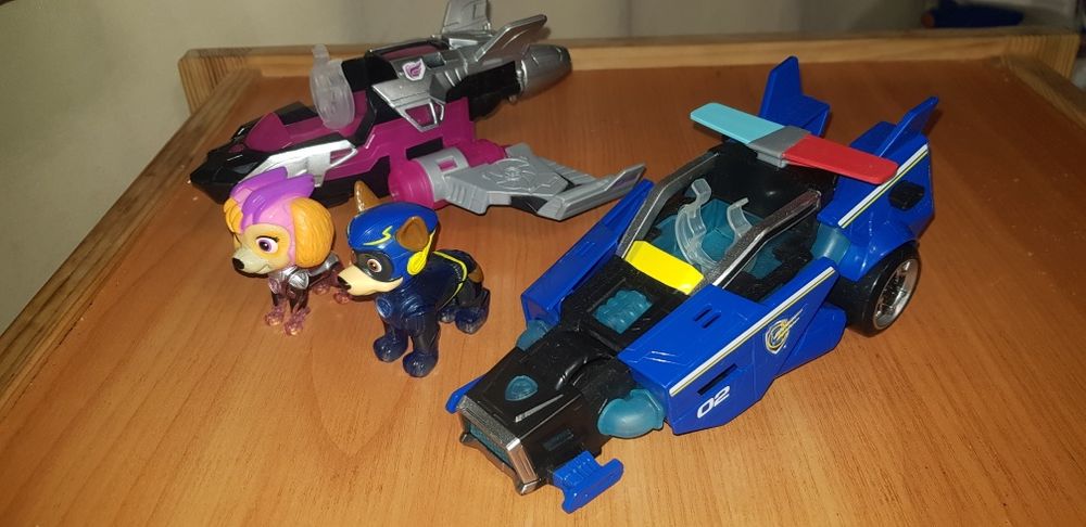 2 машини Щенячий патруль, paw patrol,  sky скай, чейз Chase, машинки,