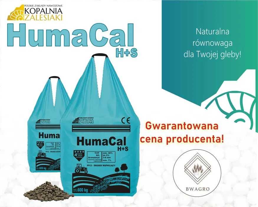 czarna kreda granulowana**HumaCal**BWAGRO - Kopalnia Zalesiaki
