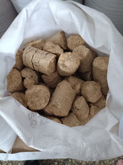 Твердотопливные брикеты соя, брикет от производителя