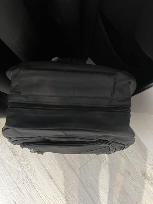 Plecak czarny podróżny unisex