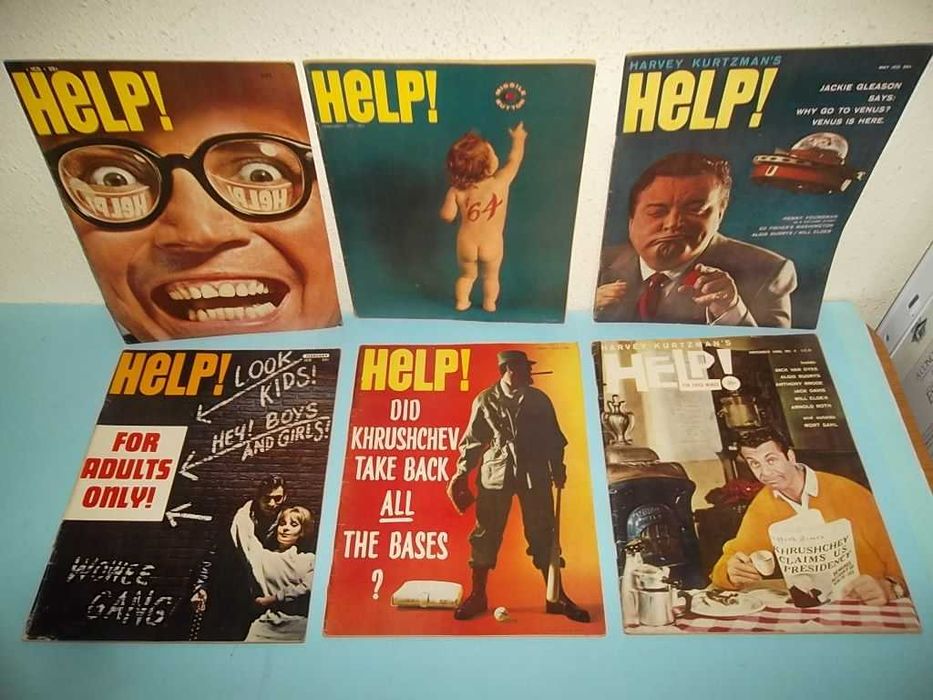 HELP! Magazine - 1960 - Crumb, Shelton, Kurtzman, Woody Allen...