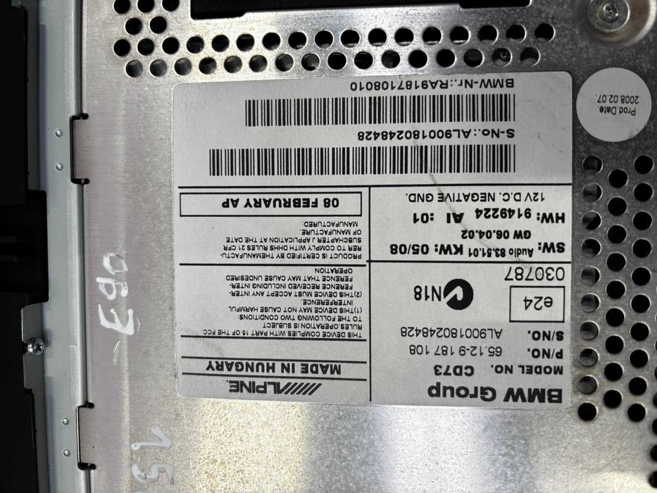 Radio samochodowe Bmw 3 E90 / E87