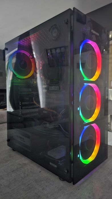 Komputer gamingowy RTX 3060-RX 6600XT/Intel Core i7/16GB/SSDHDDm.2 1TB