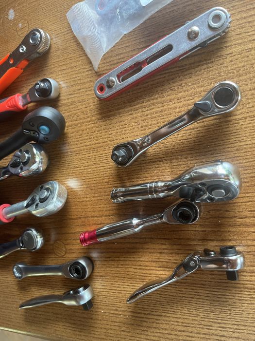 Трещотка міні 1/4 внешний четырехграник или бита 1/4