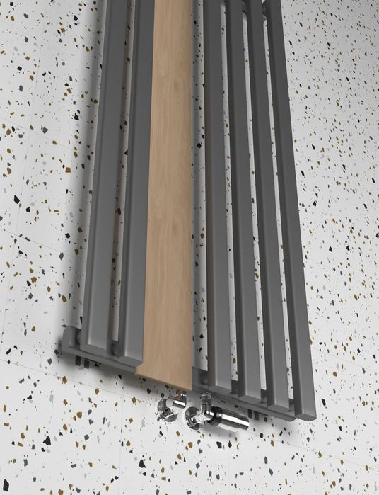 Grzejnik dekoracyjny RIO Z DREWNEM