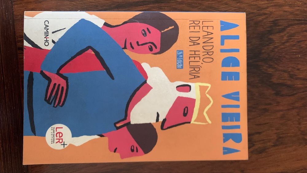 Livro Leandro Rei da Heliria - plano nacional leitura