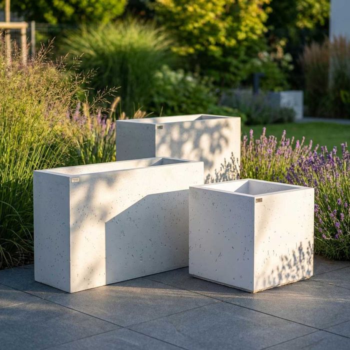 Betonowe Donice OGRODOWE – Producent ŻWIR TRANS różne rozmiary