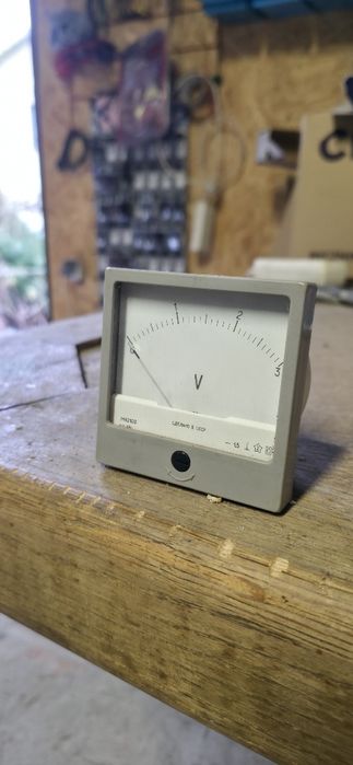 Stary miernik  voltomerz prl antyk