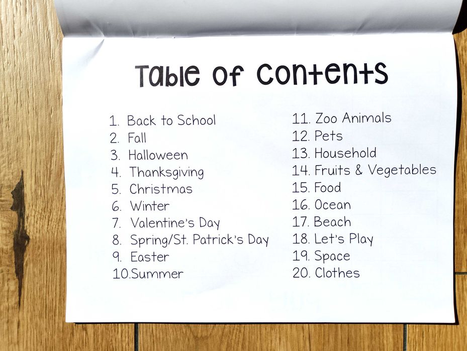 Książeczka edukacyjna Look and Find – Objects