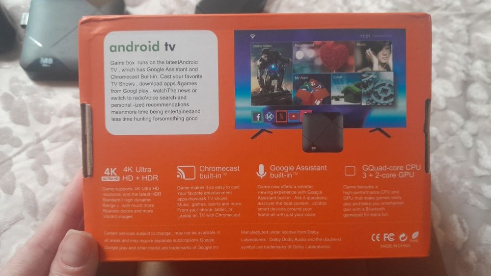 Продам Android TV приставку M8 Mini (4K)