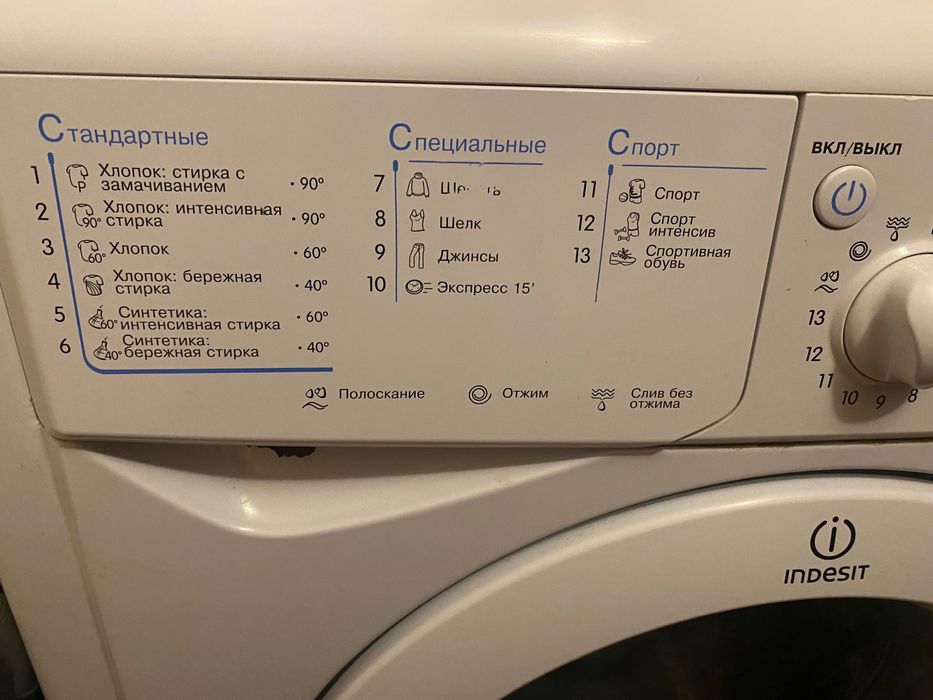 Пральна машинка Indesit