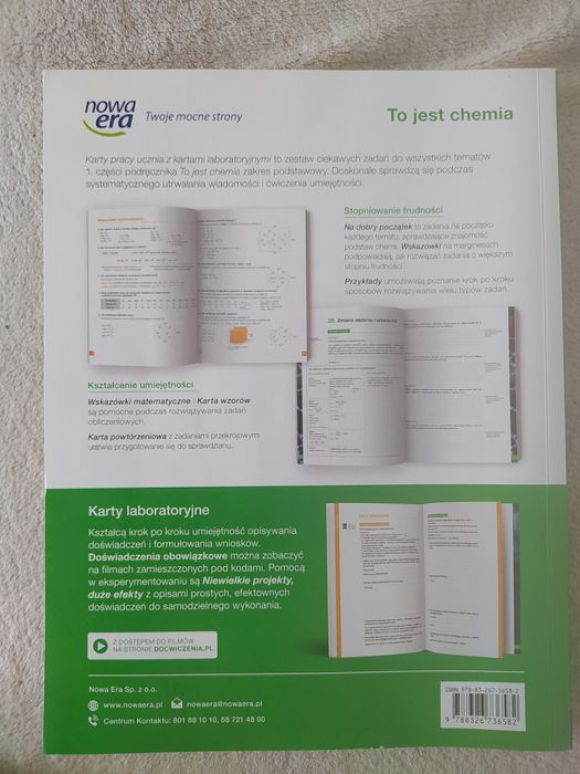 To jest chemia karty pracy ucznia 1