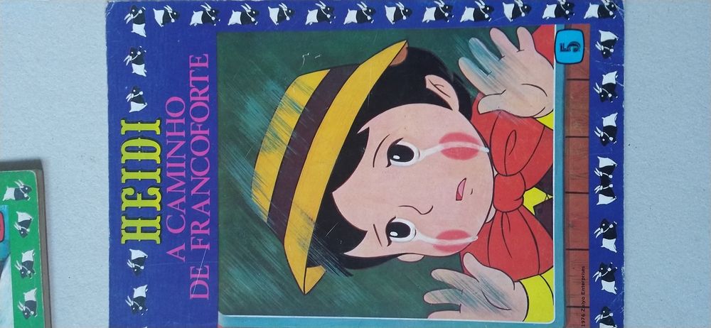6 livros BD da Heidi