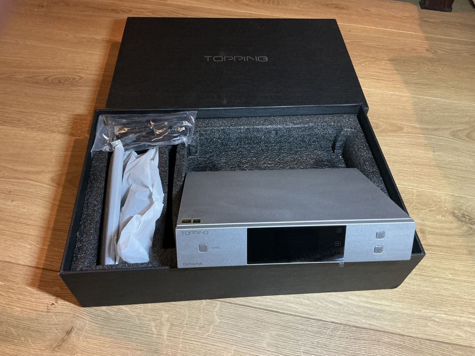 TOPPING CENTAURUS DAC Przetwornik R2R BLUETOOTH 5.1 Srebrny Łódź Górna ...