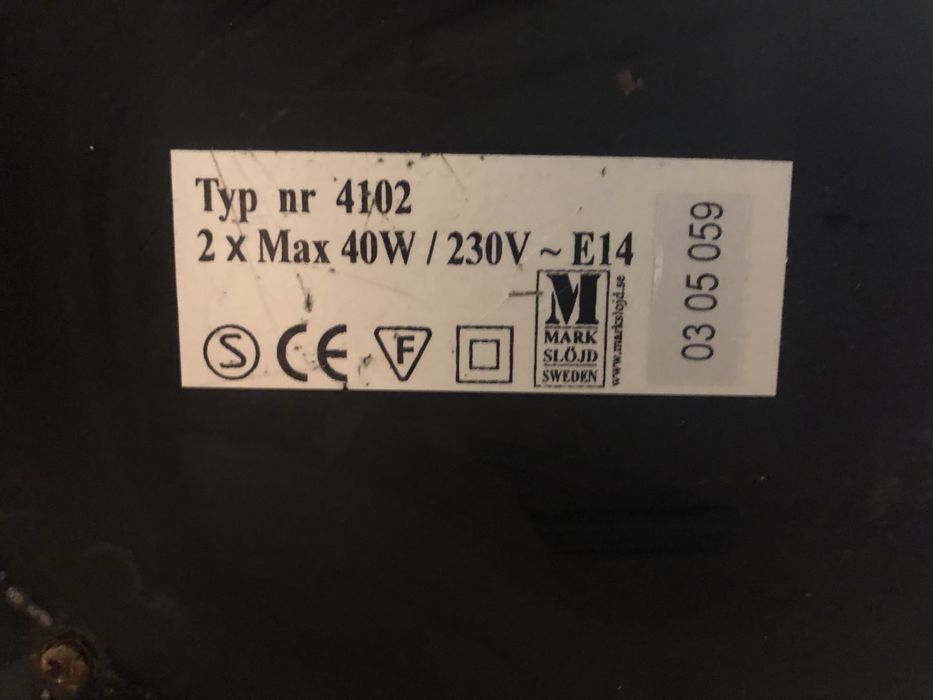 Lampa wolnostojąca Mark Slöjd Sweden