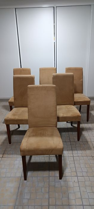Conjunto de 6 cadeiras