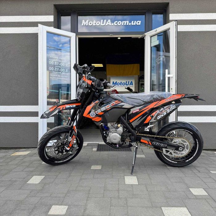Мотоцикл GEON GNS 300 motard, 28 к.с. рідинне ох, гарантнія, доставка