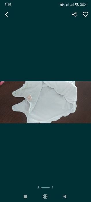 Kokon otulacz śpiwór 0-6