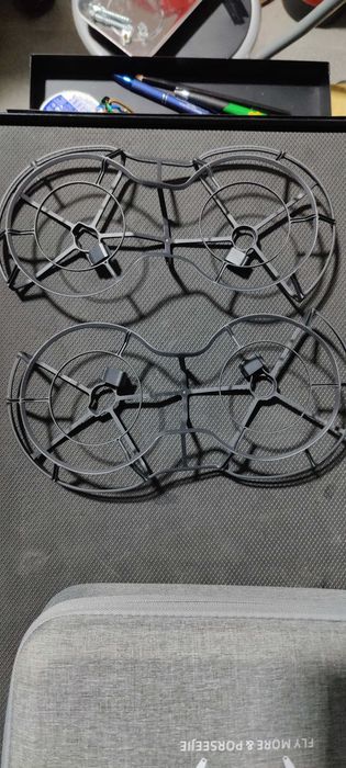 Carregador de bateria dji mini 2 + acessórios de proteção hélices