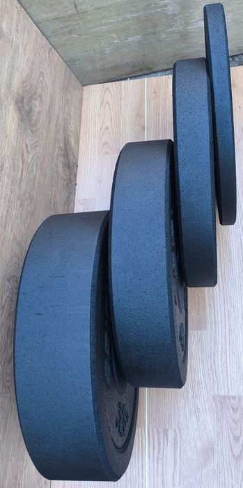 Obciążenia bumper olimpijskie zestaw 100 kg BRIBU
