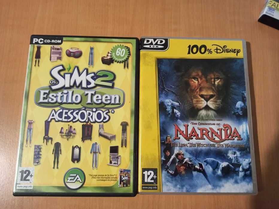 Jogos PC (Sim City 4, Sims2, Crónicas de Nárnia)