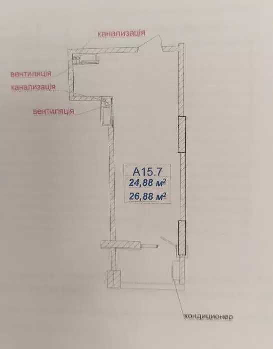 В продаже квартира – студия на 7 ст. В. Фонтана, ЖК Кимолос
