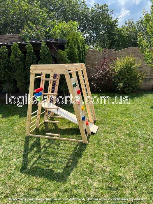 Спортивный комплекс детский. Игровая площадка, Качели, горка