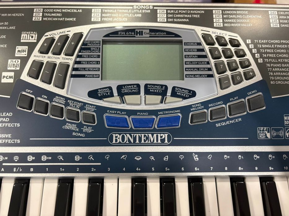 Keyboard bontempi pm694 NOW Y 300 z wysyłk