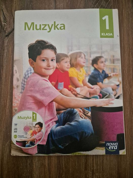 Gra muzyka Podręcznik  klasa 1 Nowa Era podstawówka 1 klasa + CD