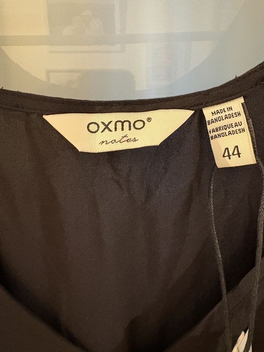Czarna sukienka Oxmo r.44 nowa z metką