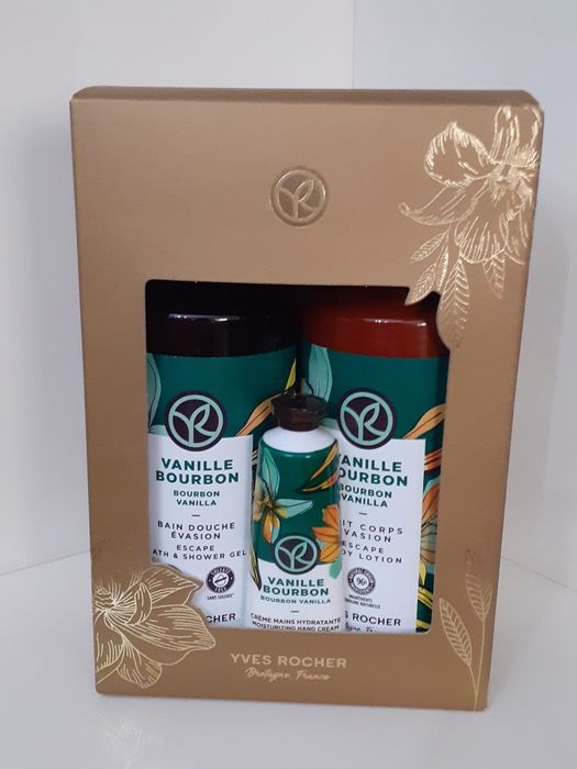 Conjuntos baunilha yves rocher