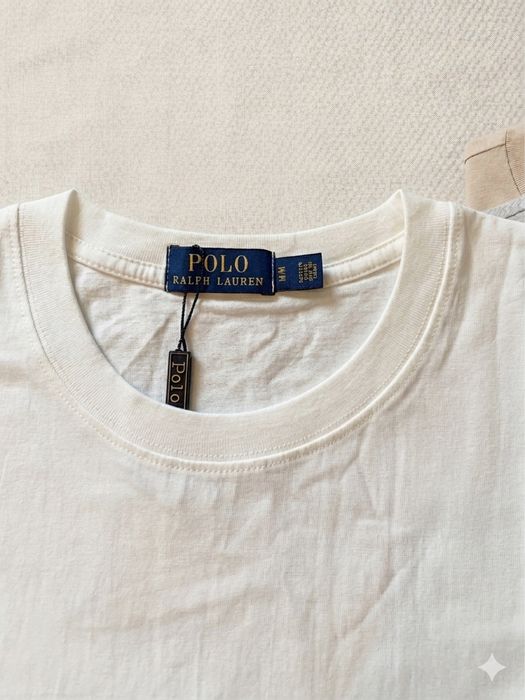 T-Shirt Ralph Lauren Branca c/etiqueta M