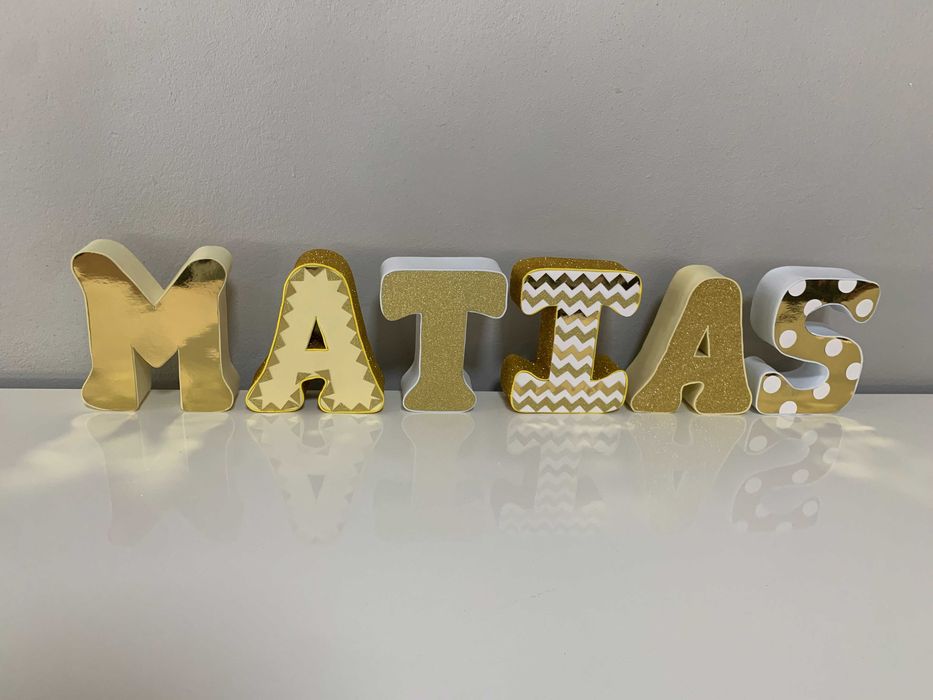 Letras 3D Personalizadas