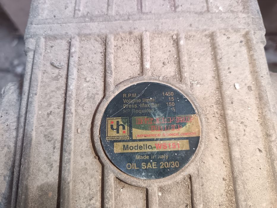 Motor lombardini com bomba de alta pressão