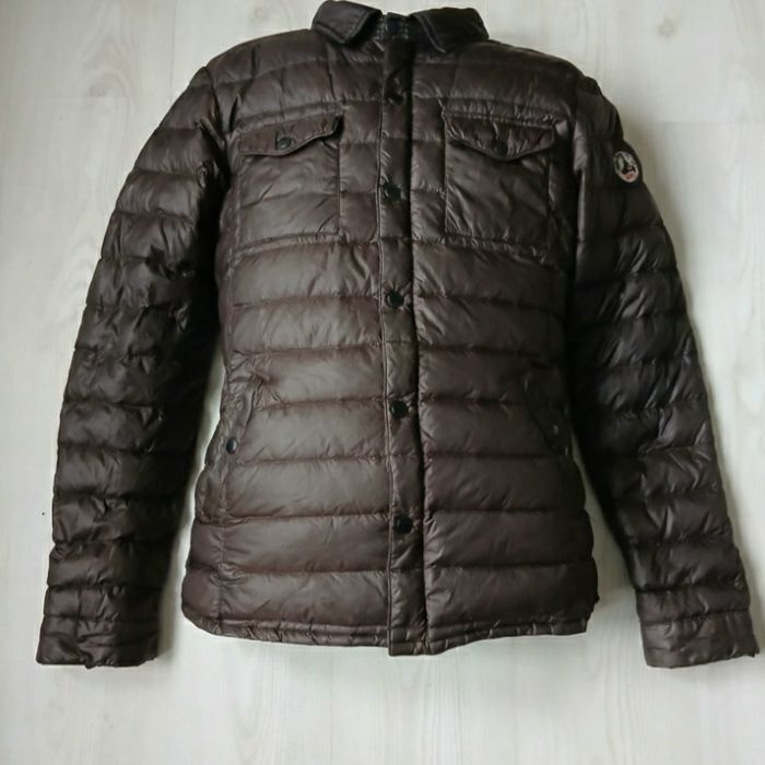 Французький натуральний пуховик J.O.T.T (L) стьобана куртка .