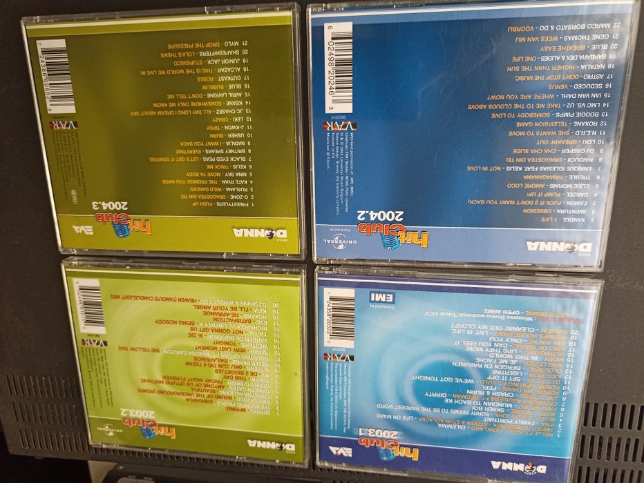 Coletânea hit clube 10 cds