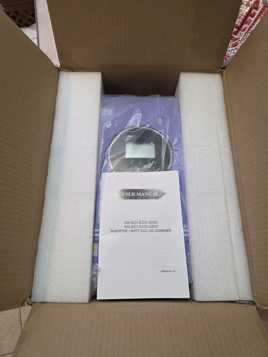 24V 3200W Гібридний інвертор 3.2 KW  3 квт 220V батарей Lifepo4 Lition