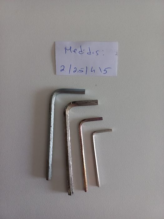 Various External Hex Keys64552567435779124
