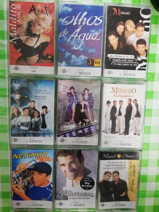 Cassetes audio antigas