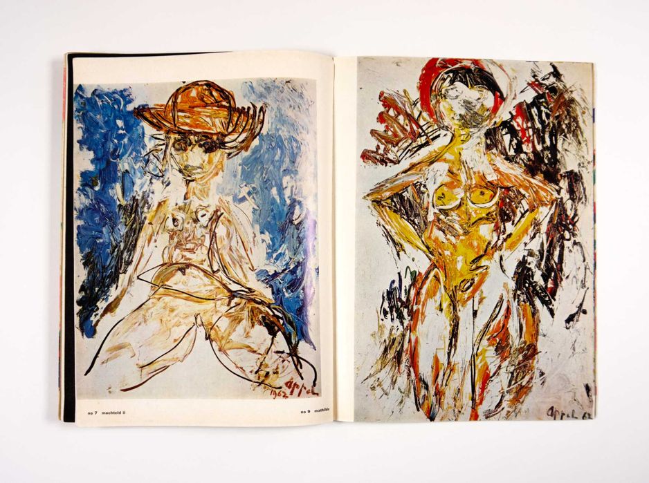Karel Appel Nudes 1966 Catálogo da exposição