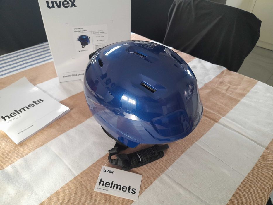 Kask narciarski dziecięcy Uvex Heyya Midnight Splash S 51-55cm